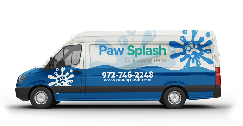 Paw Splash Grooming Van